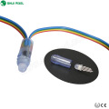 a todo color rgb led mini punto luz RGB pixel LED luces punto de interrupción continuo 12mm WS2818